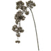 35" Metallic Artificial Viburnum Berry Flower Stem -Green (Pack of 12) - XAQ114-GR