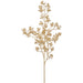 29" Glittered Artificial Skimmia Flower Stem -Gold (Pack of 24) - XAQ121-GO