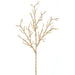 19" Iced Artificial Twig Stem -Gold (Pack of 36) - XAQ122-GO