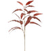24" Metallic Artificial Eucalyptus Leaf Stem -Burgundy (Pack of 24) - XAQ133-BU
