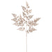 38" Metallic Fern Leaf Artificial Stem -Rose Gold (Pack of 12) - XAQ154-RO/GO