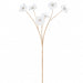 29" Beaded Artificial Blossom Flower Stem -White (Pack of 12) - XAQ167-WH