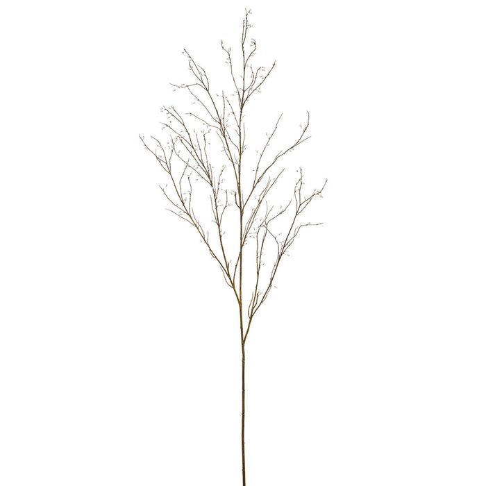 66" Beaded Artificial Branch Stem -Clear (Pack of 6) - XAQ175-CW