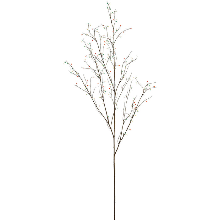66" Beaded Artificial Branch Stem -Mixed Colors (Pack of 6) - XAQ175-MX