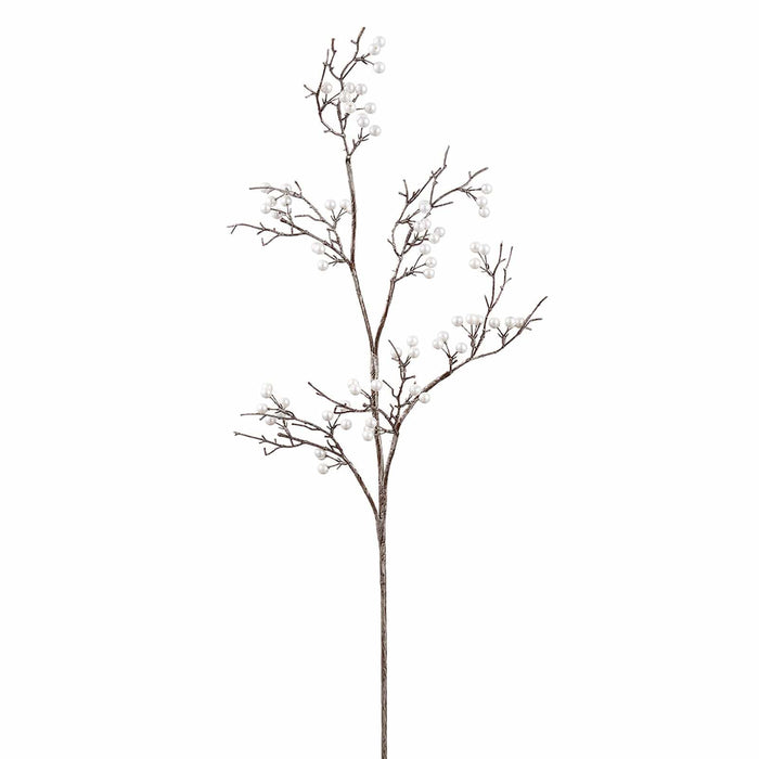 36" Pearl Artificial Twig Stem -Pearl (Pack of 12) - XAQ182-PEA