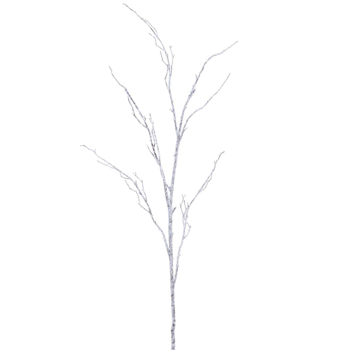 44" Iced Artificial Twig Stem -Clear (Pack of 12) - XAQ186-CW