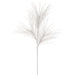 34" Glittered Artificial Long Needle Pine Stem -White/Iridescent (Pack of 12) - XAQ221-WH/IR