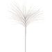 32" Glittered Artificial Long Needle Pine Stem -White/Iridescent (Pack of 12) - XAQ223-WH/IR