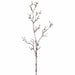 44" Frosted Artificial Twig Branch Stem -Brown/White (Pack of 12) - XAQ237-BR/WH