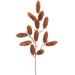 24" Plastic Artificial Pinecone Stem -Brown (Pack of 12) - XAQ319-BR