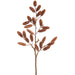 36" Plastic Artificial Pinecone Stem -Brown (Pack of 6) - XAQ320-BR