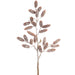 36" Iced Plastic Faux Pinecone Stem -Brown (Pack of 6) - XAQ325-BR