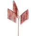 40" Hanging Tinsel Artificial Stem -Red (Pack of 12) - XAQ348-RE