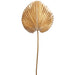 31" Metallic Artificial Palm Leaf Stem -Gold (pack of 12) - XAQ418-GO