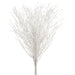 45" Flocked Artificial Twig Stem Bundle -White (Pack of 6) - XAQ429-WH