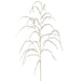 54" Hanging Glittered Faux Amaranthus Flower Stem -Silver (Pack of 12) - XAQ431-SI