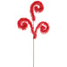 29.5" Curly Artificial Stem -Red (Pack of 24) - XAQ478-RE