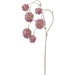 25" Hanging Glittered Allium Artificial Flower Stem -Pink (Pack of 12) - XAQ545-PK