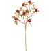26" Glittered Artificial Berry Stem -Red (Pack of 12) - XAQ546-RE