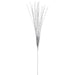 32" Glittered Tinsel Artificial Stem -Silver (Pack of 24) - XAQ588-SI