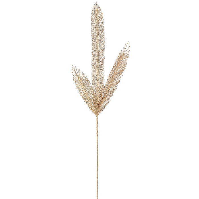 37" Tinsel Artificial Pine Stem -Gold (Pack of 12) - XAQ593-GO