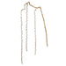 40" Hanging Diamond Artificial Amaranthus Flower Stem -Silver (Pack of 12) - XAQ623-SI