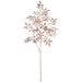 41" Metallic Artificial Ruscus Leaf Stem -Rose Gold (Pack of 12) - XAQ634-RO/GO