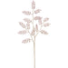 31" Artificial Rhinestone Leaf Stem -Pink (Pack of 12) - XAQ651-PK