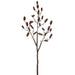 45" Plastic Pinecone Artificial Stem -Brown (Pack of 6) - XAQ711-BR