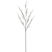 35" Glittered Artificial Twig Stem -Brown (Pack of 12) - XAQ806-BR