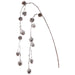 36" Hanging Glittered Artificial Pinecone Stem -Brown (Pack of 12) - XAQ807-BR