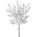 29.5" Flocked Artificial Twig Stem Bundle -White (Pack of 6) - XAQ942-WH