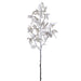 47" Flocked Artificial Pine Stem -White (Pack of 12) - XAQ944-WH