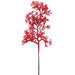 32.5" Flocked Artificial Coral Twig Stem -Red (Pack of 6) - XAQ947-RE