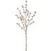 37.5" Flocked Artificial Starcluster Twig Stem -Brown/White (Pack of 12) - XAQ950-BR/WH