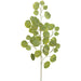 24" Metallic Artificial Eucalyptus Leaf Stem -Green/Gold (pack of 24) - XAR215-GR/GO