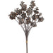 23" Glittered Artificial Jade Stem Bundle -Brown (Pack of 12) - XAR523-BR