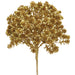 12" Glittered Artificial Sedum Stem Pick -Gold (Pack of 12) - XAR528-GO