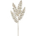 32" Glittered Artificial Fern Stem -Gold (Pack of 12) - XAR530-GO
