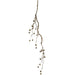 35" Hanging Glittered Artificial Vine Stem With Bells -Rust (Pack of 12) - XAR534-RU