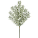 33" Glittered Artificial Yew Stem Bundle -Green (Pack of 12) - XAR539-GR