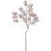 24" Glittered Artificial Berry Stem -Brown (Pack of 12) - XAR540-BR