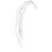 54" Hanging Glittered Artificial Twig Stem -Silver (Pack of 12) - XAR571-SI