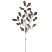 36" Glittered Artificial Pinecone Stem -Brown (Pack of 8) - XAR577-BR