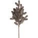 23" Glittered Artificial Pinecone Stem Bundle -Brown (Pack of 12) - XAR579-BR