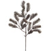 29" Glittered Artificial Pine & Pinecone Stem -Brown (Pack of 12) - XAR583-BR