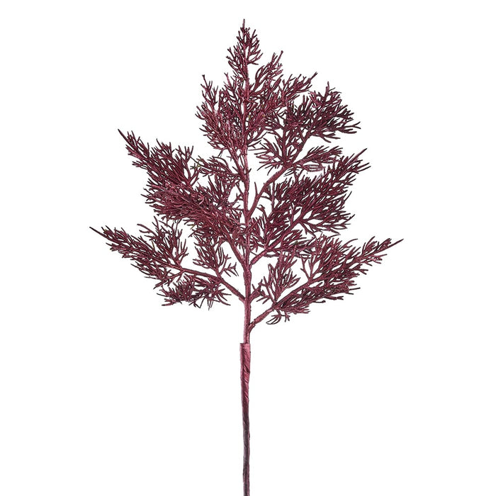 18" Metallic Artificial Pine Stem -Red (pack of 12) - XAS061-RE
