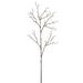 40" Iced Artificial Twig Branch Stem -Brown (Pack of 12) - XAS089-BR
