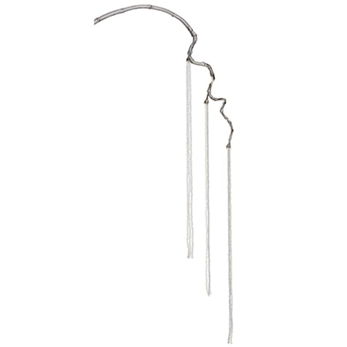 40" Hanging Artificial Beaded Stem -Clear (pack of 12) - XAS099-CW