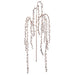 58" Hanging Metallic Artificial Amaranthus Flower Stem -Bronze (Pack of 12) - XAS124-BZ
